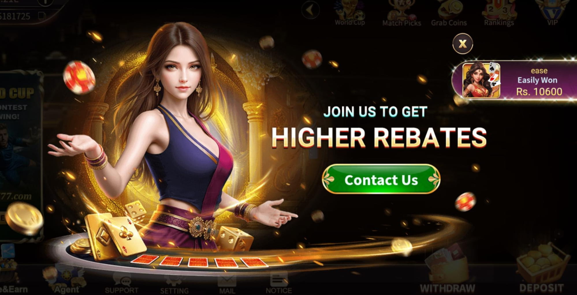 Cashback Bonus